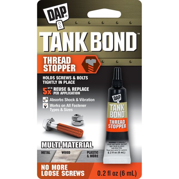 Dap Tank Bond Medium Strength Polymer Thread Sealant 0.2 oz 7079800167